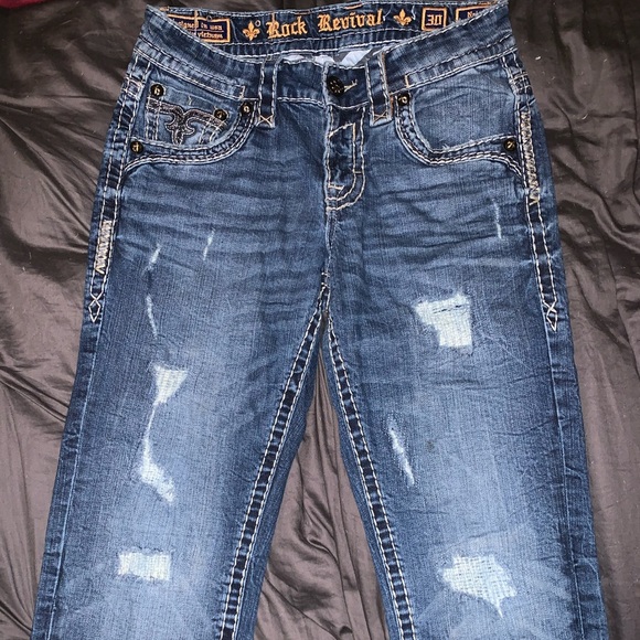 Men’s rock revival jeans